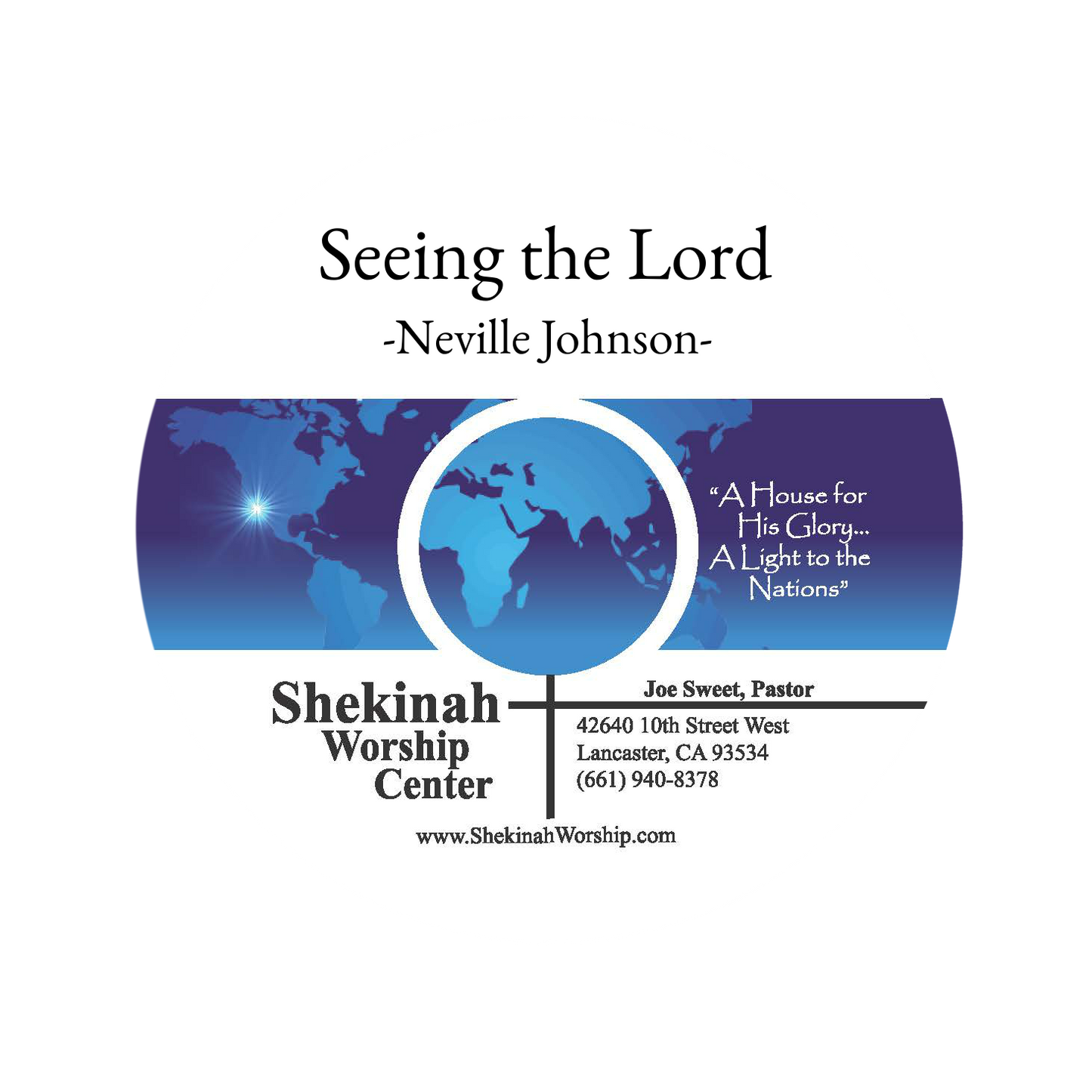 Seeing the Lord - Neville Johnson CD